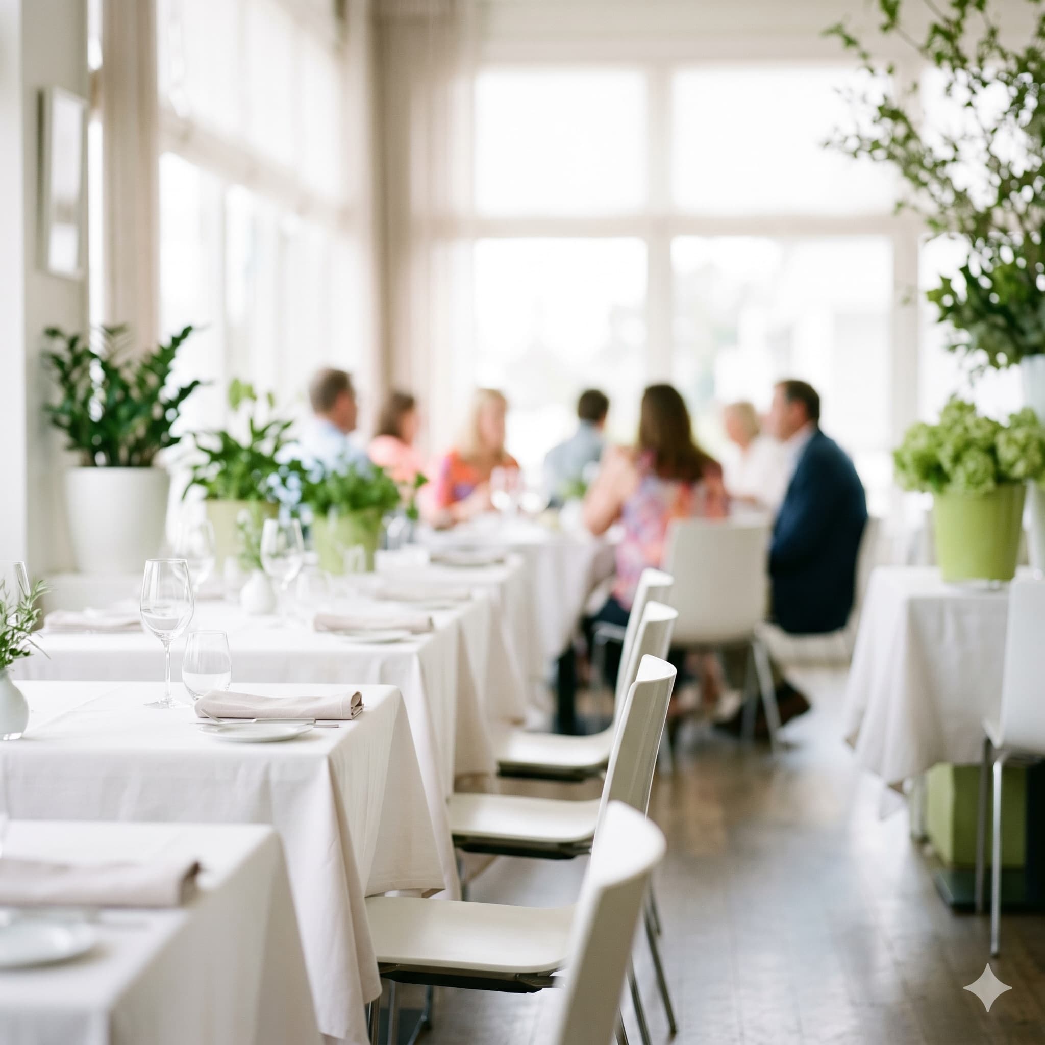 Restaurant dining room ambiance