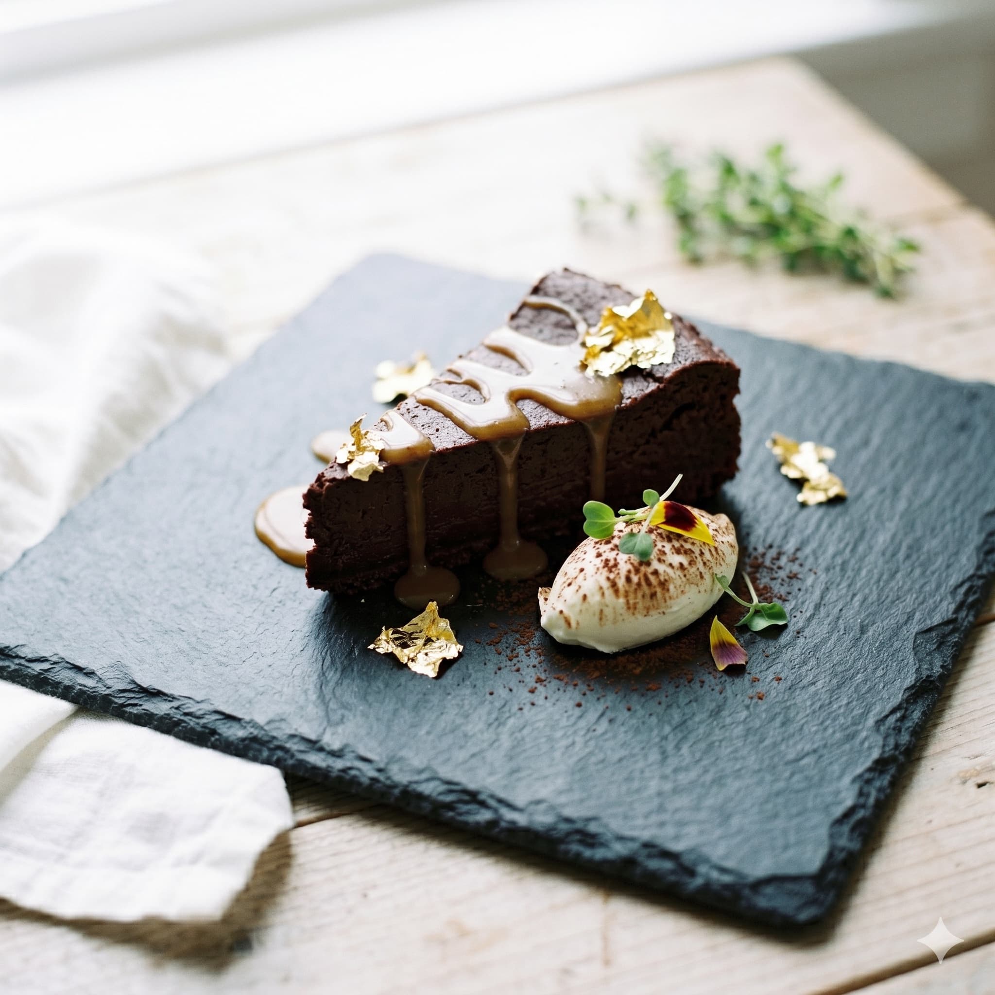 Dark Chocolate Ember Torte