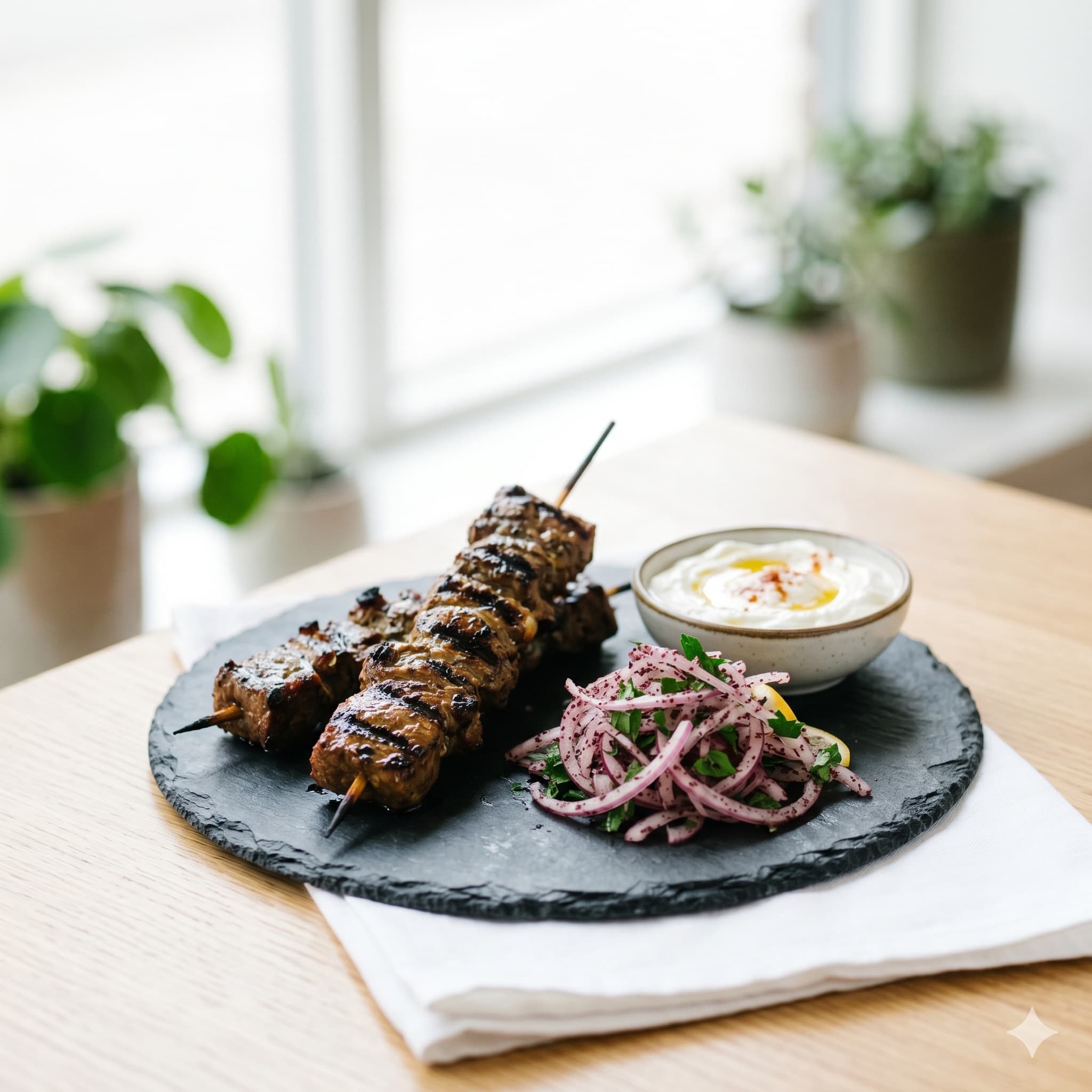 Charcoal Lamb Skewers