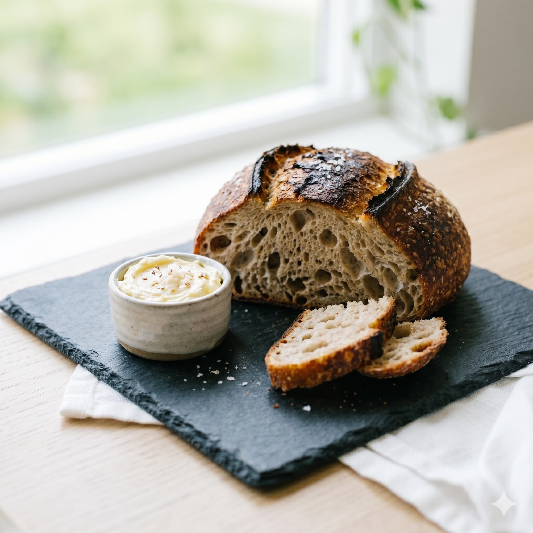 Hearth Bread & Cultured Butter